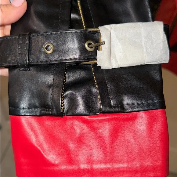 Laverapelle Men's Batman Faux Leather Jacket with Hood and Vest - Picture 5 of 12